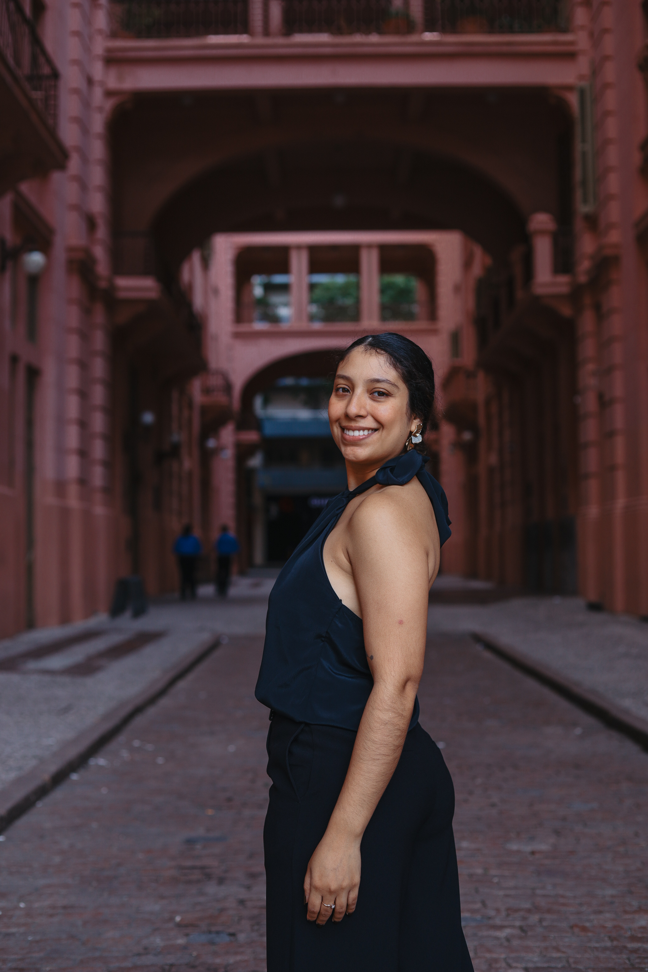 Retrato feminino em uma passagem histórica